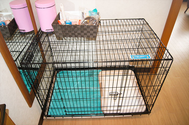 ワンちゃん専用ケージ